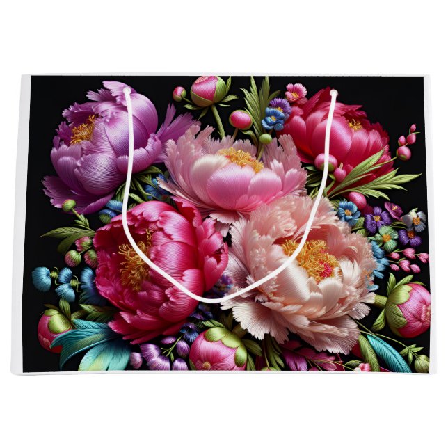 Lush peonies with a rosa ribbon, av Natasha Us (Framsidan)