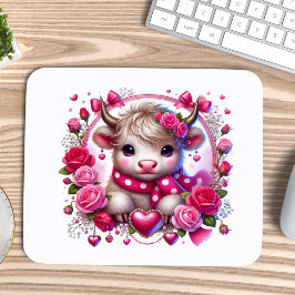 Lush Ro Highland Cow-Valentineser Musmatta