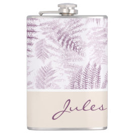 Lush Serene Rosa Ferns på Orange Fickplunta