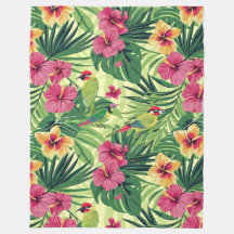 Lush Tropical Summer Blommigts