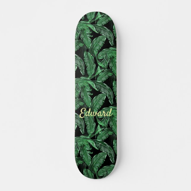 Lush Warm Jungle Löv Mini Skateboard Bräda 18,5 Cm (Framsida)