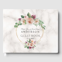 Lush Watercolor Olive Grenar Wandeans Bröllop Gästböcker