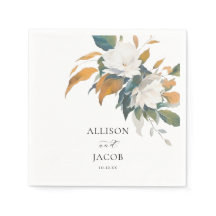 Lush White Blommigt Bröllop