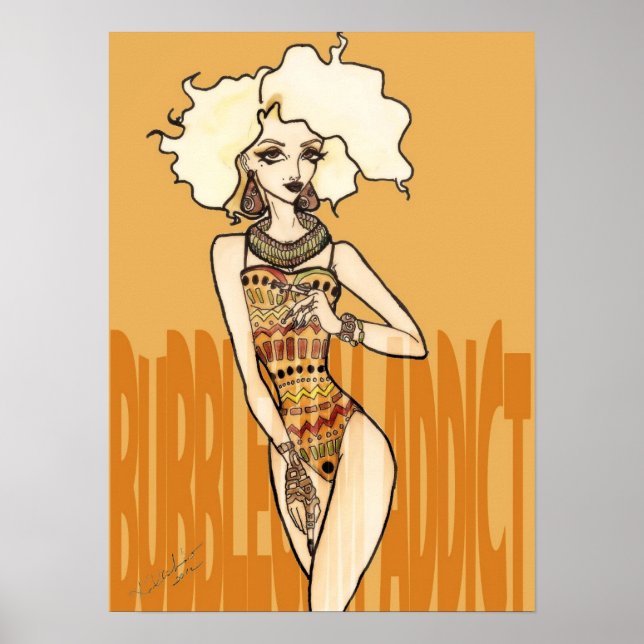 Lushgirl’Harlow’ Poster (Framsidan)