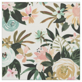 LUSHIE Romantic Lush Blommigt Tyg