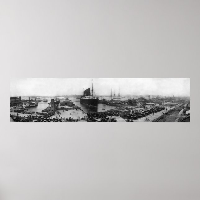 Lusitania 1905 poster (Framsidan)