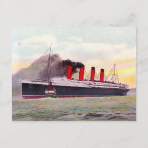 Lusitania 1907 vykort