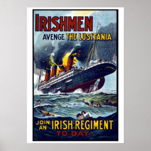 Lusitanias Frakt Poster