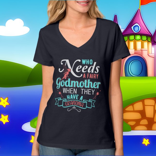 lusma farmma Fairy Godmor ord art T Shirt (Skapare uppladdad)