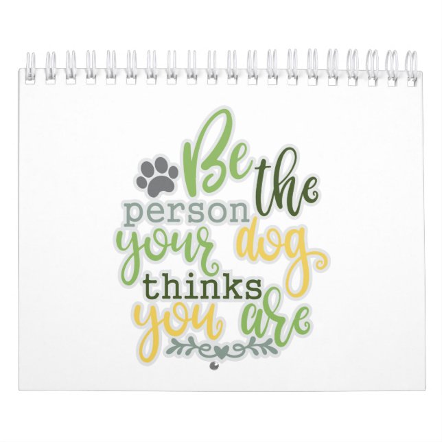 Lusna idéer för en Hund älskare Kalender (Omslag)