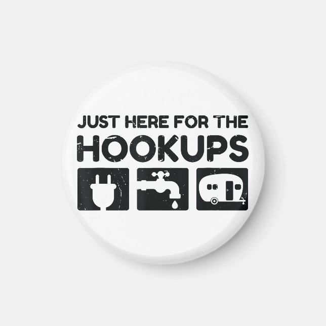 Lusny Camping RV Caravan-motorhem, här för T Magnet (Framsidan)