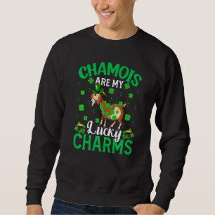 Lusny Chamois är min Lucky Charms Chamois St Patri Lång Ärmad Tröja