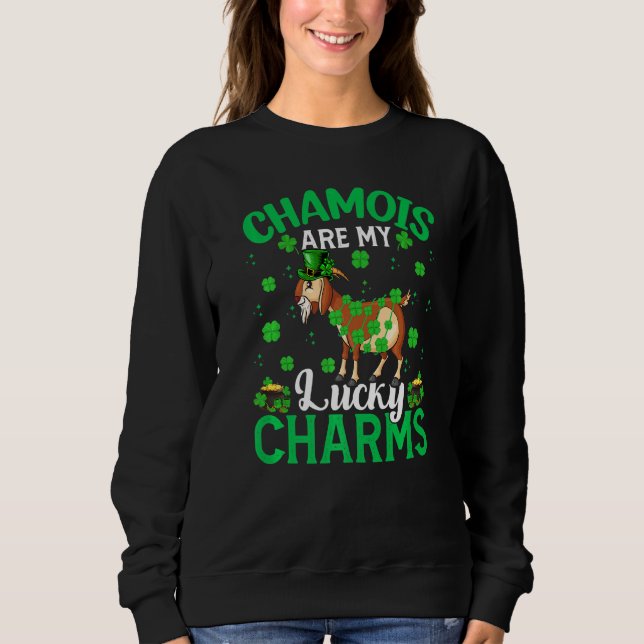 Lusny Chamois är min Lucky Charms Chamois St Patri T Shirt (Framsida)