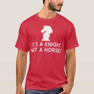 Lusny Chess sin Knight inte en Horsey T Shirt