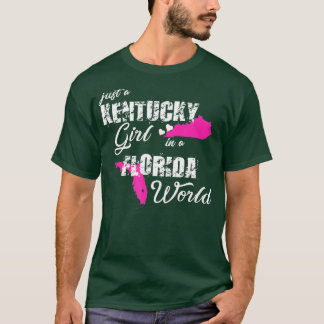 Lusny Kentucky Shirts Bara en Kentucky-flicka i Fl T Shirt