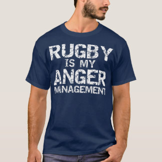 Lusny Rugby Quote Vintage Gift Rugby är Min Ilm T Shirt