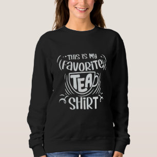 Lusny Tea Drinker Tea Bag och Humor Tea T Shirt