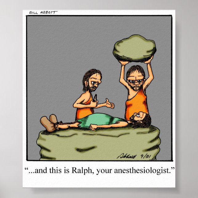 Lusnyansesiologen Humor Poster Gift (Framsidan)