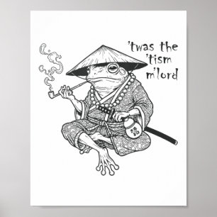 Lusnyare Autism Tismen M Lord Frog Meme Inappr Poster