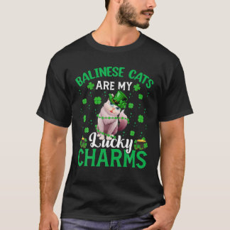 Lusnyare balinesiska katter är mina Lucky Charms C T Shirt