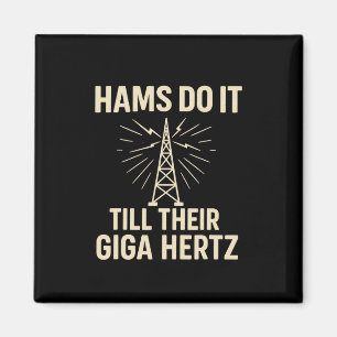 Lusnyare Ham Radio Operator Hams gör det till sin Magnet