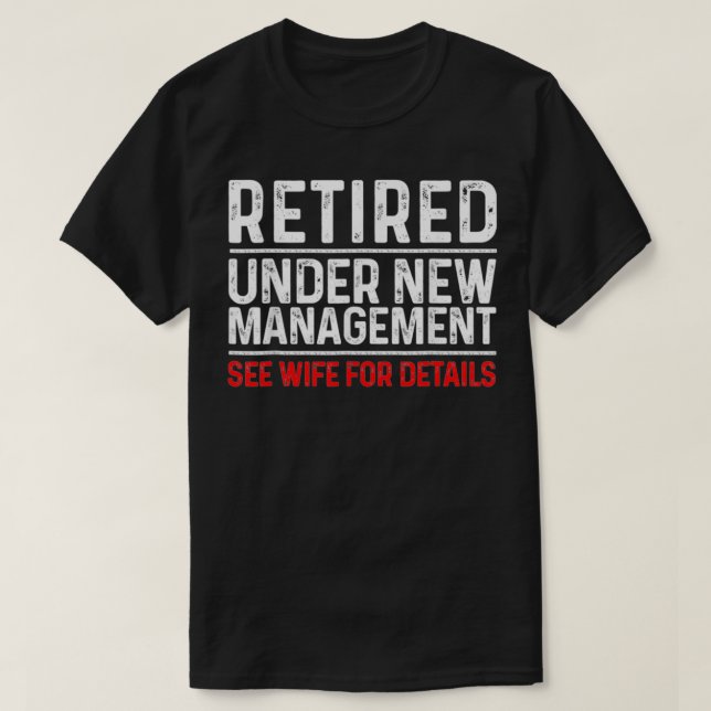 Lusnyare Pension Design Male Pappa Manar Retiring  T Shirt (Design framsida)