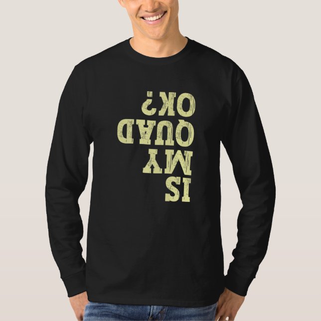 Lusnyare Quad Owner Atv Biker Mudding är min quad  T Shirt (Framsida)