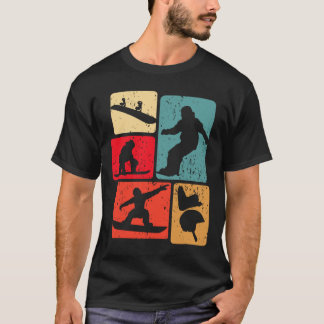 Lusnyare Snowboarding Älskare Snowboarder Winter S T Shirt