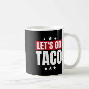 Lusnyare statistik Taco Låt oss Go Taco Kaffemugg