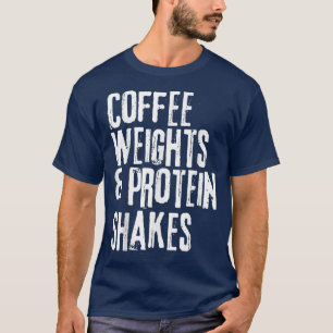 Lusnyare utläggning av kaffevikt och proteiner S T Shirt