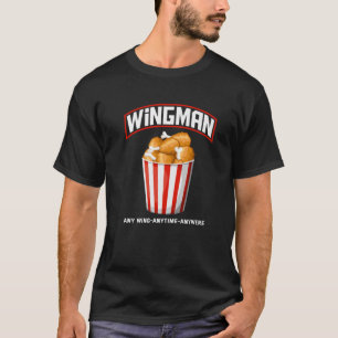 Lusnyare Wingman när som helst i Vinge, var som he T Shirt