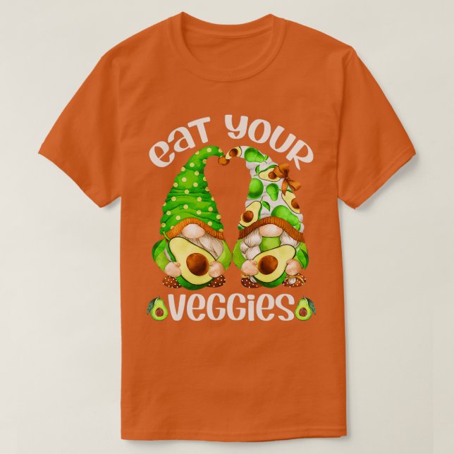 LusnyÄt dina Veggies Fresh Avocado T Shirt (Design framsida)