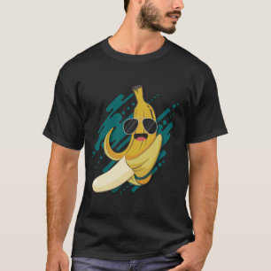 Lusnybananen med solglasögon kalium Healthy Fru T Shirt