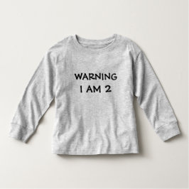 Lusnybarnsvarningsetikett T-shirt