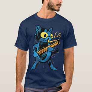 Lusnybassoonist Music Orchestra Cat Spela Basso T Shirt
