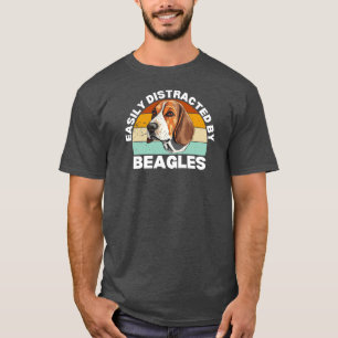 Lusnybeagle har lätt distraherats av Beagles T Shirt