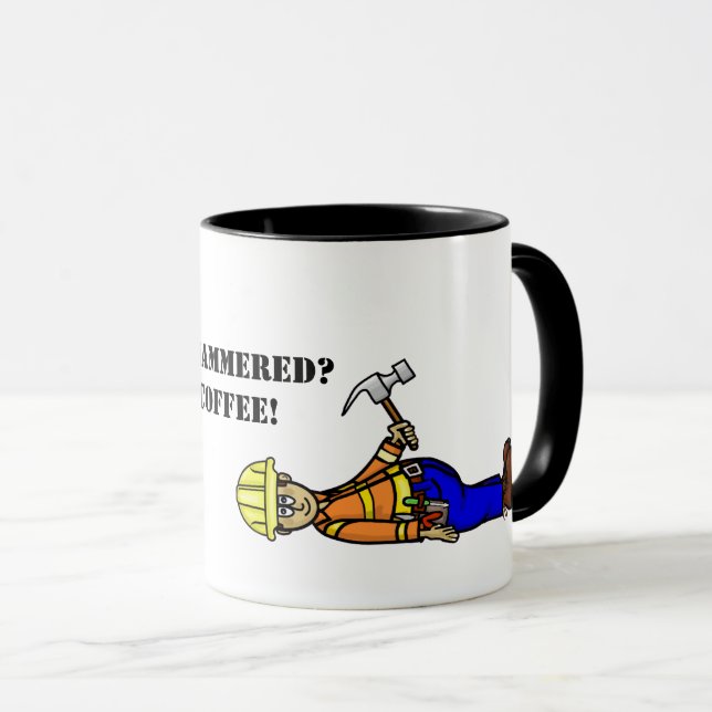 Lusnybyggare med Hammer Mugg (Framsida höger)
