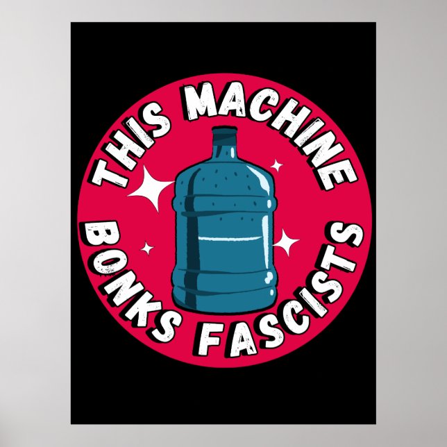 Lusnycute maskin Bonks fascister Poster (Framsidan)