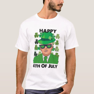 Lusnyddrapporm Lycklig 4:e juli T Shirt