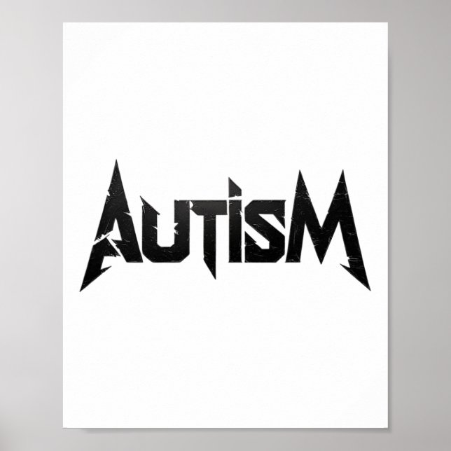 Lusnydesignautism Sten Meme Neurodivergent Poster (Framsidan)