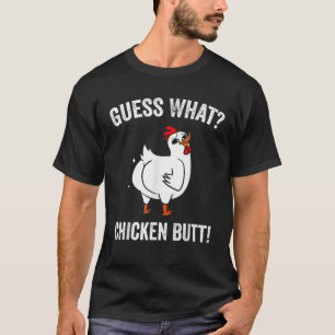 Lusnydjur gissar vad kyckling knöt cute Chickens T Shirt