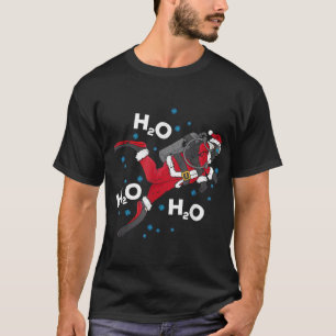 Lusnydykning H2O H2O H2O Pun Scuba jul Pajam T Shirt