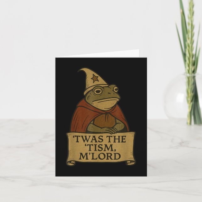 Lusnye Meme Tees Twas Mlord Kort (Framsida)