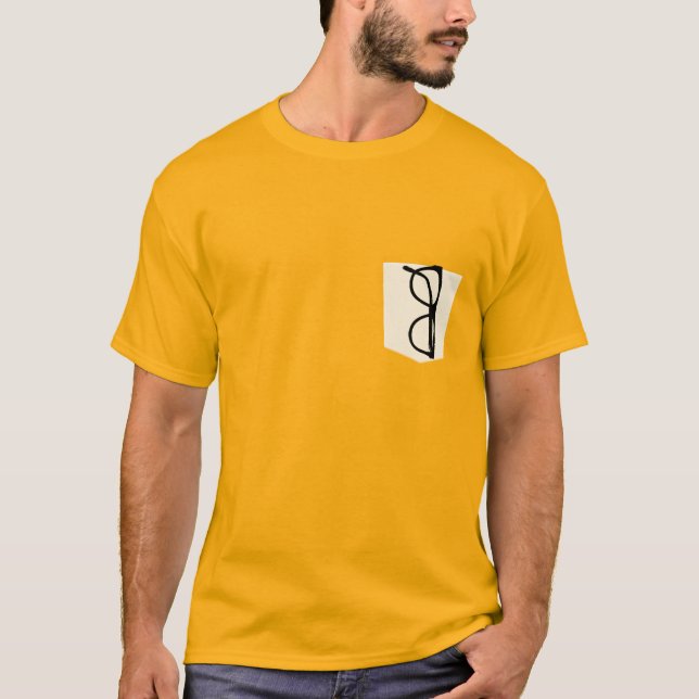 Lusnyfake Pocket Tee med glasskjorta (Framsida)