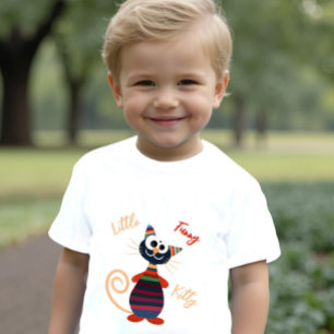 Lusnyfärgad katt t shirt