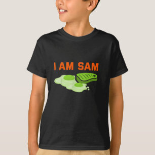 Lusnyfikad Fried Grönt Ham och Eggs Days Jag är Sa T Shirt