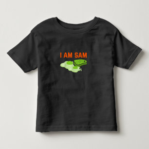 Lusnyfikad Fried Grönt Ham och Eggs Days Jag är Sa T Shirt