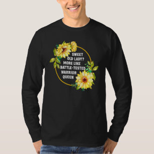 Lusnyfiken, gammal Dam mer som slagtestad Warri T Shirt