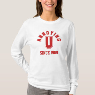 Lusnyfiken på Dam Sweatshirt, Red T Shirt