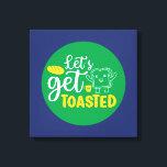 Lusnyfikning Låt oss Hämta rostad Retro Bakery Art Canvastryck<br><div class="desc">Färgfull typografisk konst med retro och vibrerande färg. Lustigt citat om mat,  matlagning,  bakning och matlagning. dekoration för perfekt till ditt kök,  middag,  kafé,  bageriaffär eller restaurang. Bakgrunden färg (cirkeln och fyrkanten) är anpassade via Design Verktyg.</div>